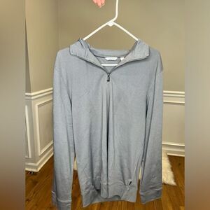 NWT Calvin Klein 3/4 zip long sleeve shirt